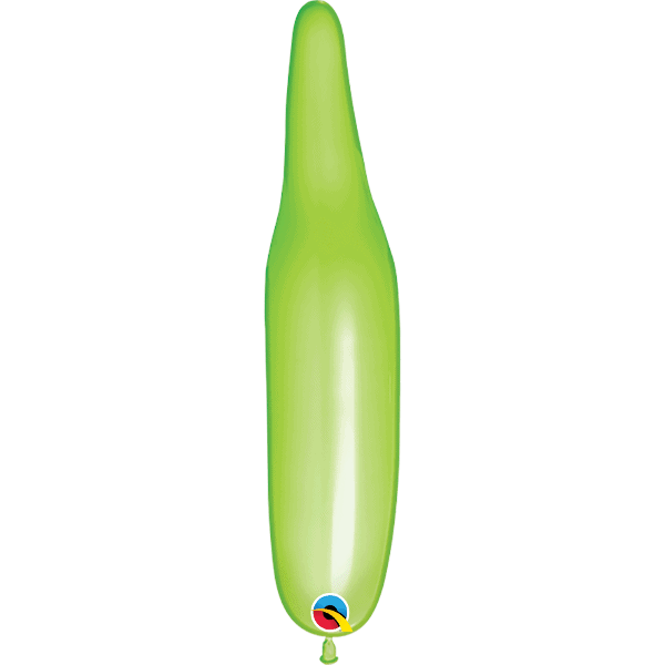 321Q Lime Green Qualatex Modelling Balloon