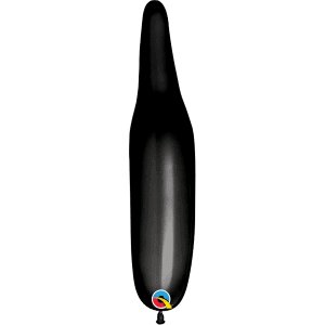 321Q Onyx Black Qualatex Modelling Balloon