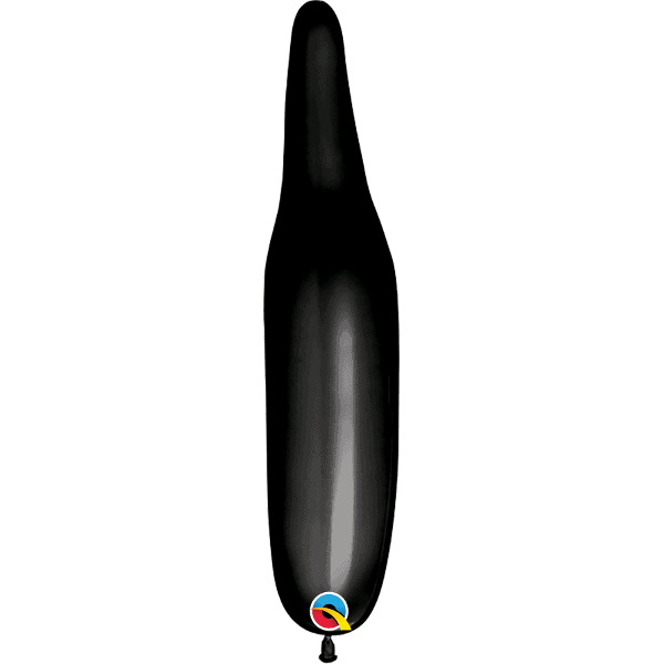 321Q Onyx Black Qualatex Modelling Balloon