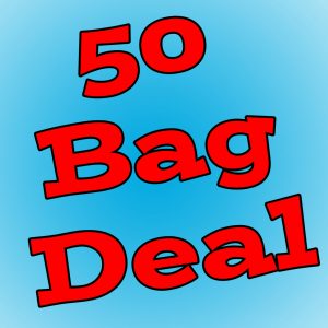 50 bag deal, the cheapest Qualatex modelling balloon deal.