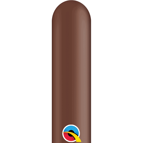 Chocolate Brown 260q Qualatex Modelling Balloon