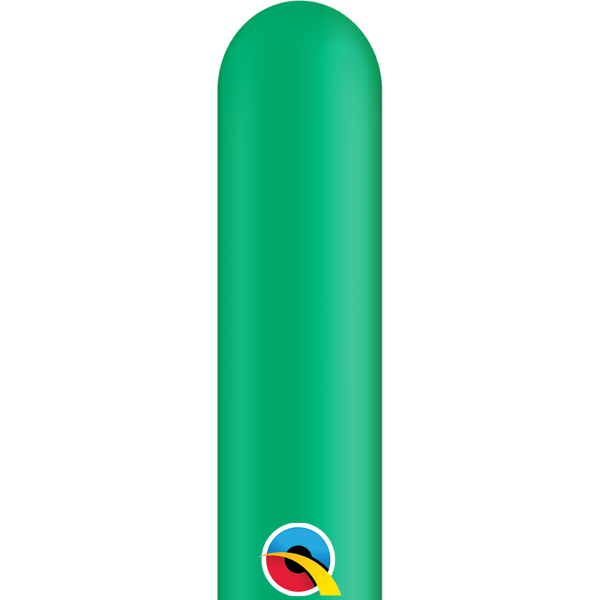 Green 260q Qualatex Modelling Balloon