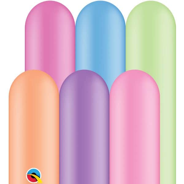 Neon Assortment 260q Qualatex Modelling Balloon