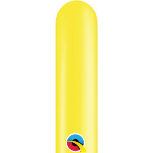 Yellow 260Q Qualatex Modelling Balloon