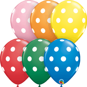 11'' Big Polka Dots (Standard Assortment)