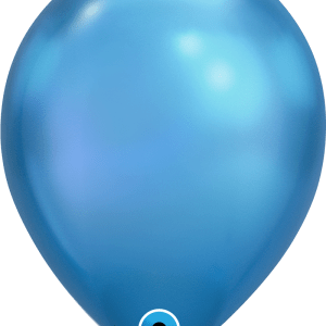 Chrome Blue Qualatex Modelling balloon round