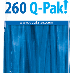 Dark Blue Q-Pak Qualatex Modelling Balloons 260Q