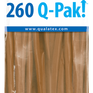 Mocha Brown Q-Pak Qualatex Modelling Balloons 260Q