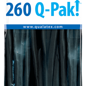 Onyx Black Q-Pak Qualatex Modelling Balloons 260Q
