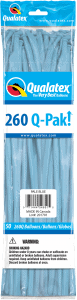 Pale Blue Q-Pak Qualatex Modelling Balloons 260Q