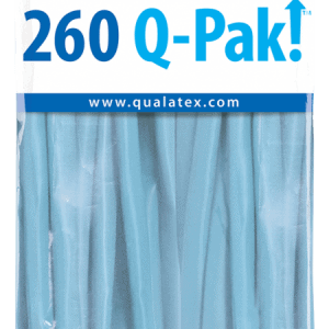 Pale Blue Q-Pak Qualatex Modelling Balloons 260Q