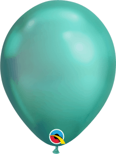Chrome Green Qualatex Modelling balloon round
