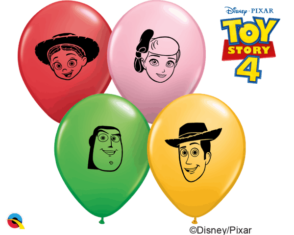 Toy Story Qualatex 5 inch prints modelling balloons