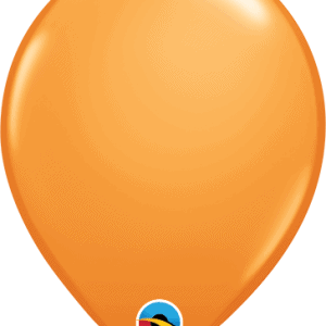 5" Round Orange