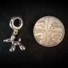 Balloon Dog Charm Silver - Image 4