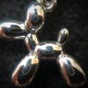 Balloon Dog Charm Silver - Image 2