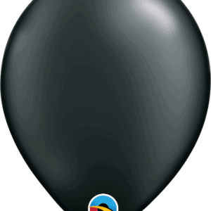 5" Round Pearl Onyx Black