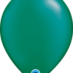 11" Round Pearl Emerald Green