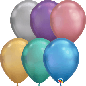 11" Round Chrome Assorted