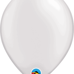 5" Round Pearl White