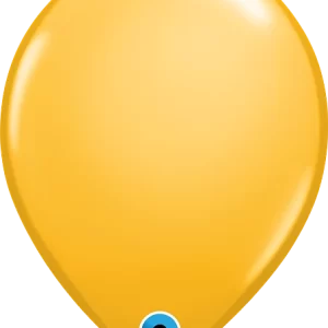 11" goldenrod round balloon qualatex