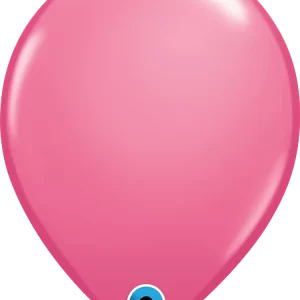 11" rose round balloon qualatex