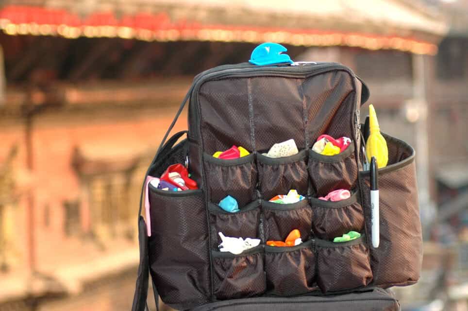 Balloon sales body bag