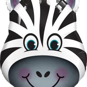 Zany Zebra 32" Microfoil