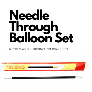 Needle Through Balloon - Needle and Wand