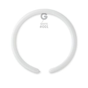 1" White #001 - Gemar