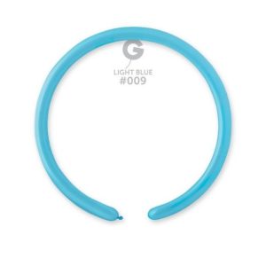 1" Light Blue #009 - Gemar