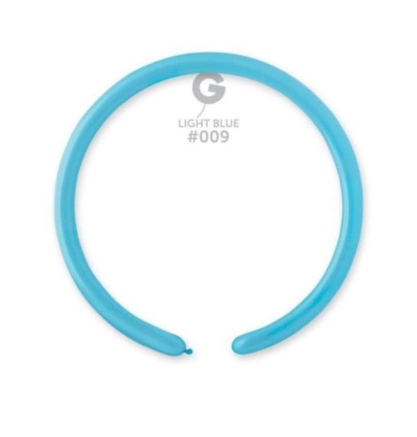1" Light Blue #009 - Gemar