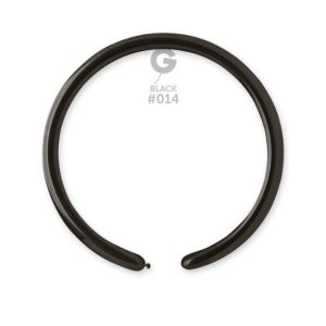 1" Black #014 - Gemar