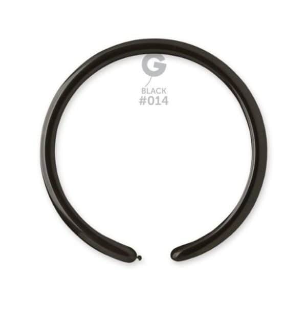 1" Black #014 - Gemar