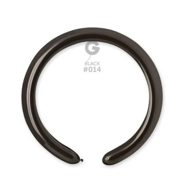 2" Black #014 - Gemar