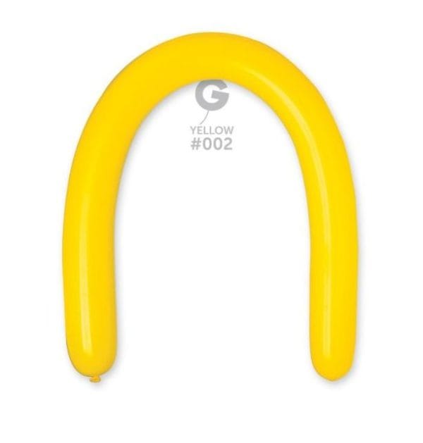 3" Yellow #002 - Gemar (50 Count)
