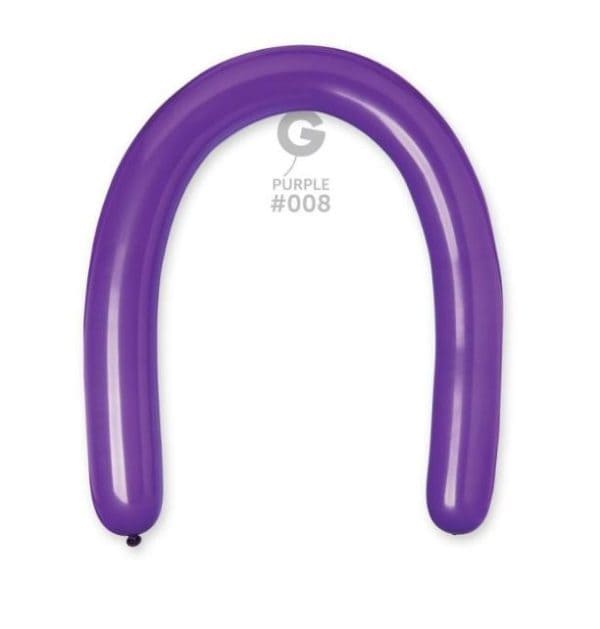 3" Purple #008 - Gemar (50 Count)