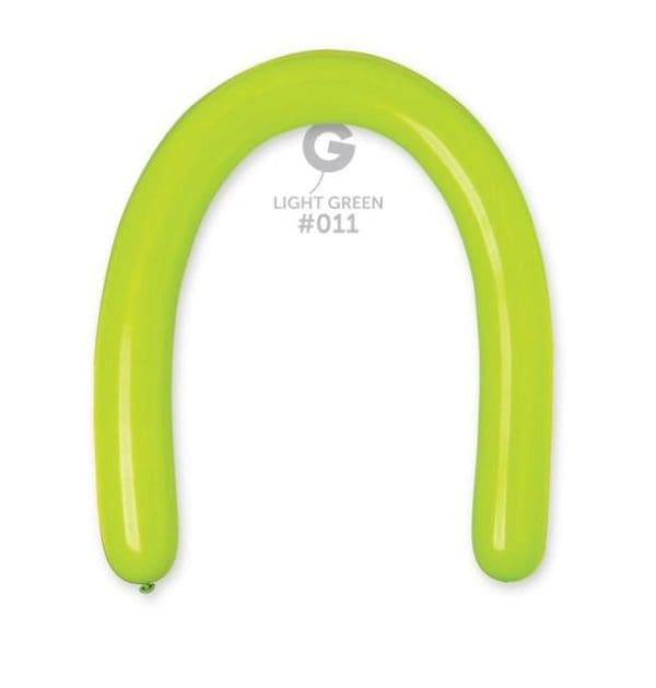 3" Light Green #011 - Gemar (50 Count)