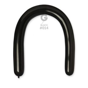 3" Black #014 - Gemar (50 Count)