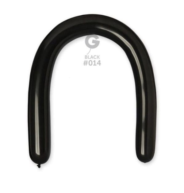 3" Black #014 - Gemar (50 Count)