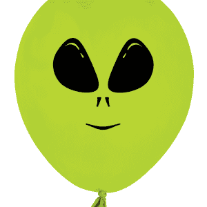 5" Space Alien Head - Gemar - Playtime Balloons Exclusive