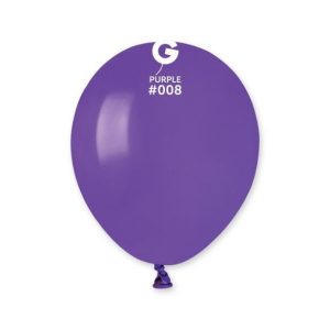 5" Round Purple #008 - Gemar