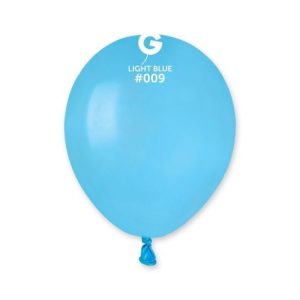 5" Round Light Blue #009 - Gemar