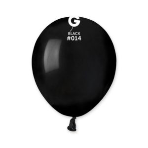 5" Round Black #014 - Gemar