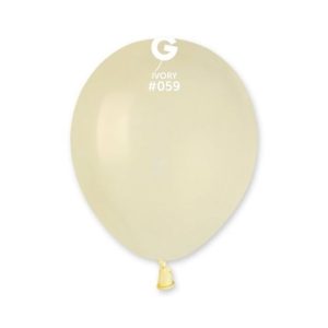 5" Round Ivory #059 - Gemar