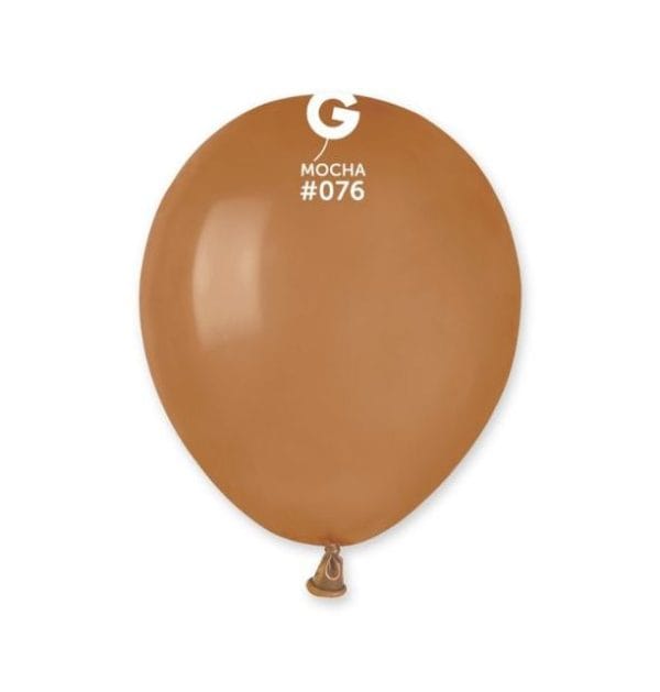 5" Round Mocha #076 - Gemar