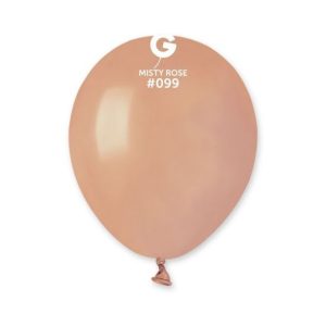 5" Round Misty Rose #099 - Gemar