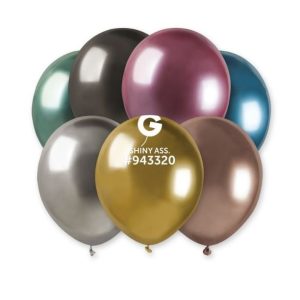 5" Round Shiny Assortment #SHINY- Gemar