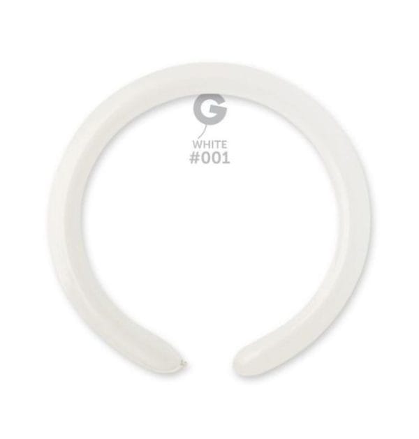 2" White #001 - Gemar