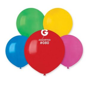 19" Round Assorted #080 25pcs - Gemar